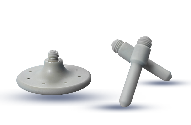 Aluminum nitride nozzle