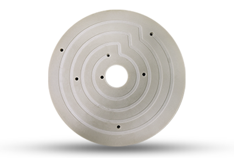 Aluminum nitride heater